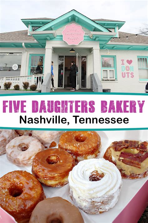 Five daughters bakery nashville tennessee - Five Daughters Bakery 12south is a Donut Shop in Nashville. Plan your road trip to Five Daughters Bakery ... Improve this map; Remove Ads. US; Tennessee; Nashville; Five Daughters Bakery 12south. 1110 Caruthers Ave, Nashville, Tennessee 37204 USA. 1,125 Reviews View Photos $$ $$$$ Reasonable. Closed Now. Opens Thu 7a Independent. …